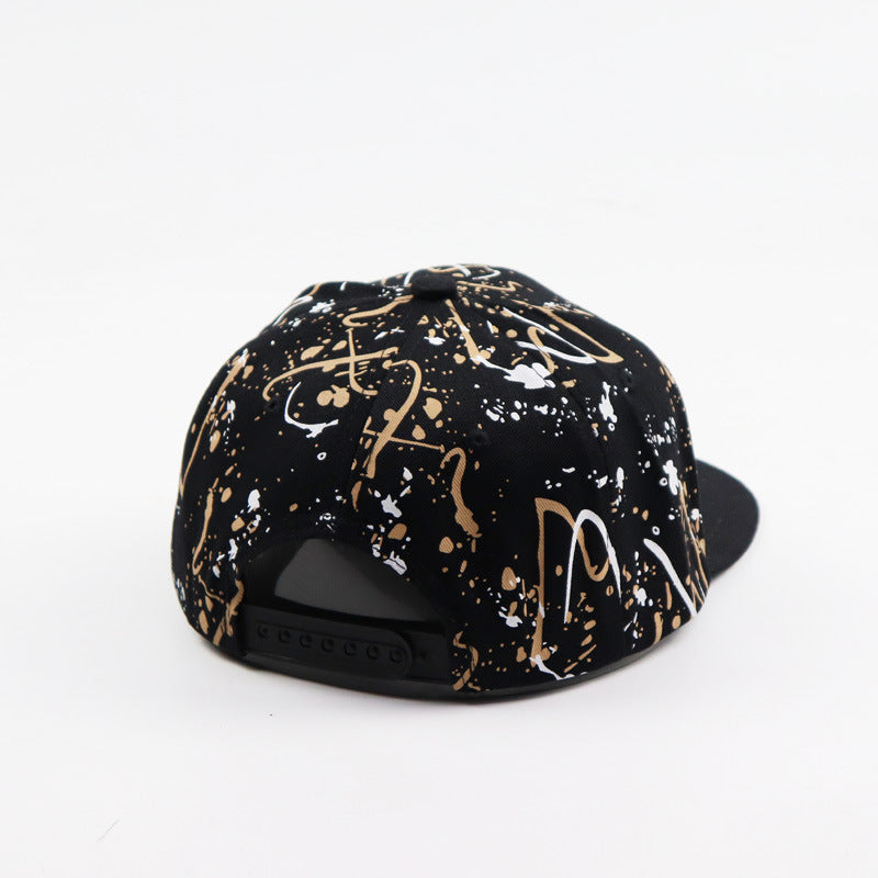 Hip Hop Alphabet Pattern Baseball Cap