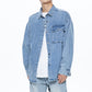 Men's Casual Button Up Denim Shirts with Pocket