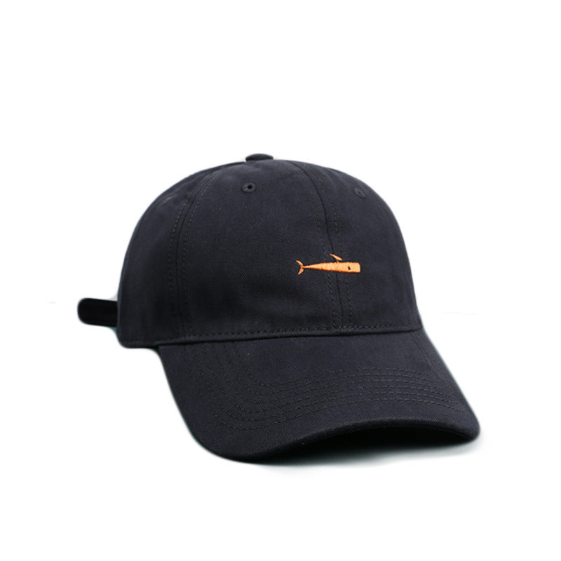 Casual Vintage Distressed Embroidered Cap