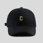 C Letter Embroidered Street Personality Adjustable Baseball Cap