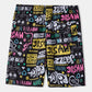 Men's lapel Print Two-piece Suit