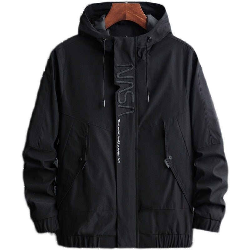 Men's Unlined Jacket Hooded Windbreaker(Size M-7XL)
