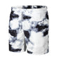 Tie Dye Contrast Print Casual Beach Vacation Men's Shorts