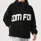 Men's Streetwear Zipper Up Hoode Sherpa Jackets
