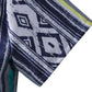 Cotton And Linen Printed Pocket Button-down Shirt