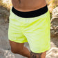 Casual Contrast Patchwork Beach Vacation Men's Shorts