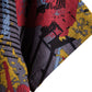 Cotton And Linen Printed Pocket Button-down Shirt