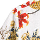 Cotton And Linen Printed Pocket Button-down Shirt