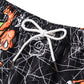 Men's beach pants loose casual cartoon printed shorts