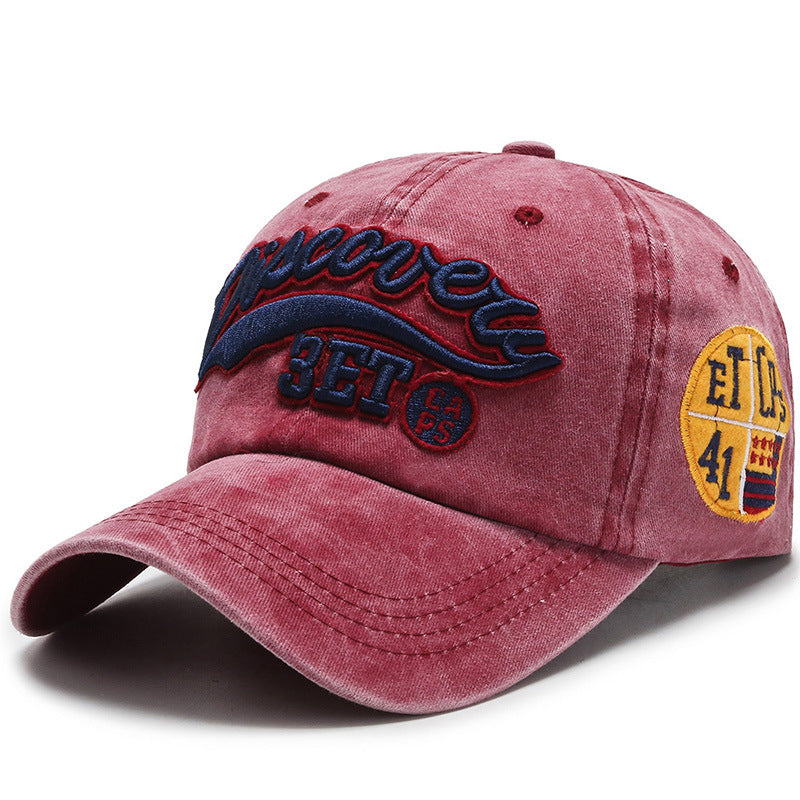 Letter Embroidered Street Personality Casual Baseball Cap