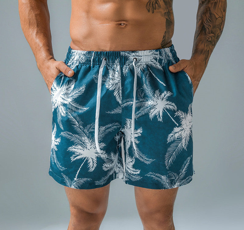 Men's Summer Loose Fit Drawstring Swim Pants