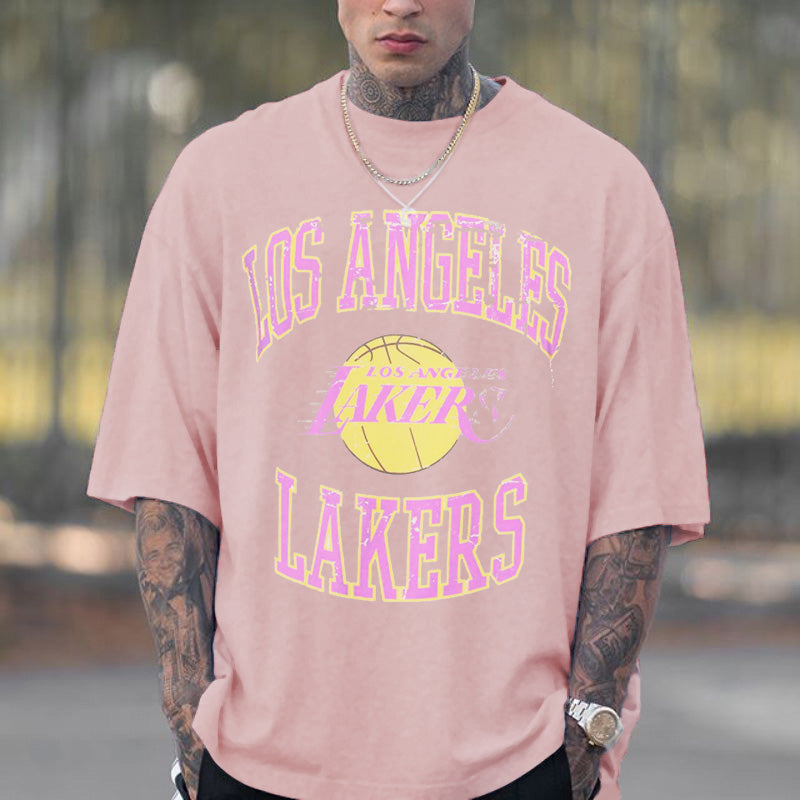 Pink deals lakers shirt