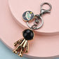Space Robot Astronaut Pendant Retro Personality Keychain