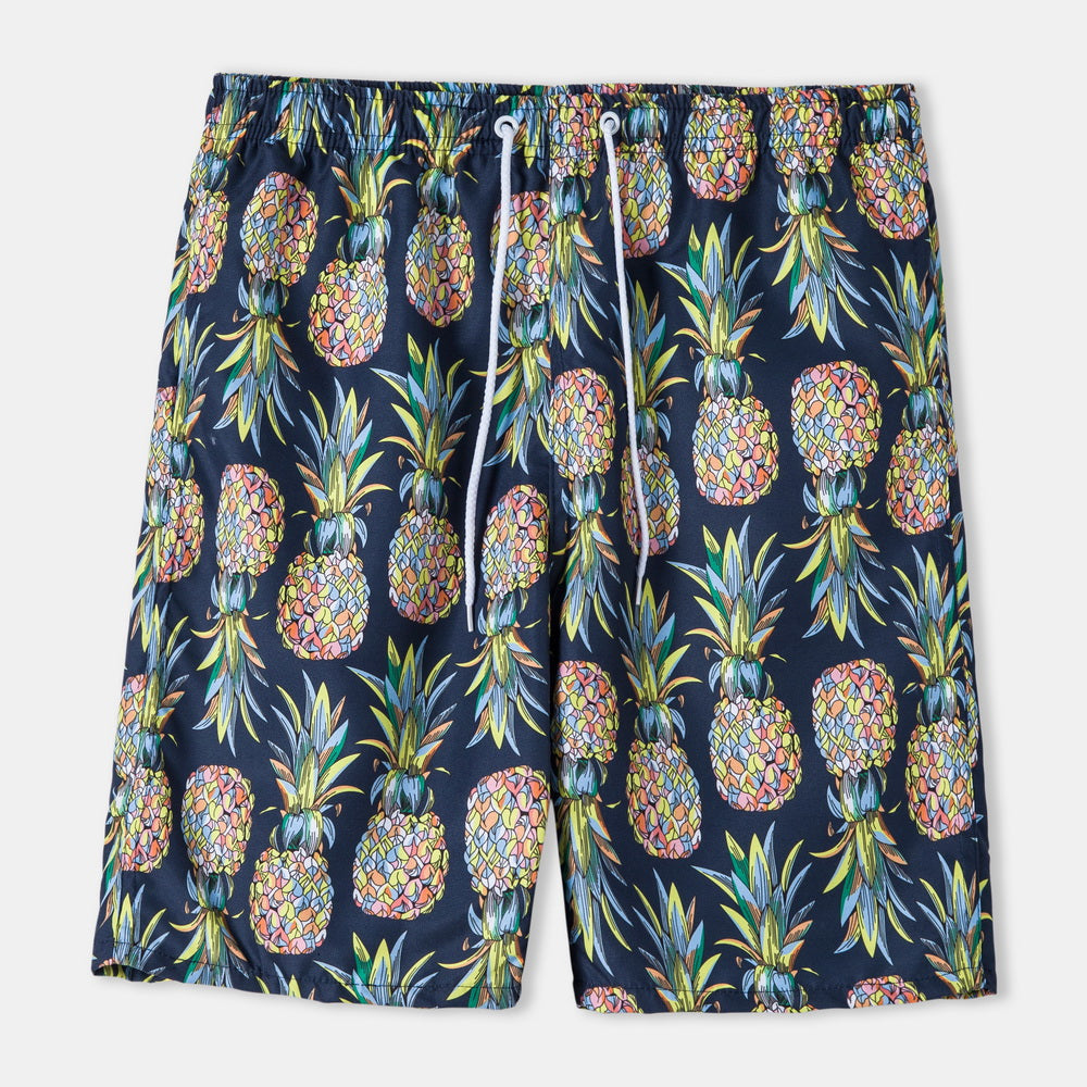 Casual Vacation Print Two-piece Suit