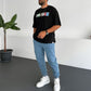 Boston Men's Casual Oversized T-Shirts