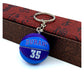 Ornament Handicraft Basketball Keychain