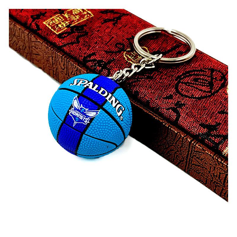 Ornament Handicraft Basketball Keychain