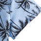 Cotton And Linen Printed Pocket Button-down Shirt