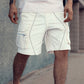 Solid Color Shorts Trend Multi Pocket Men's Cargo Pants