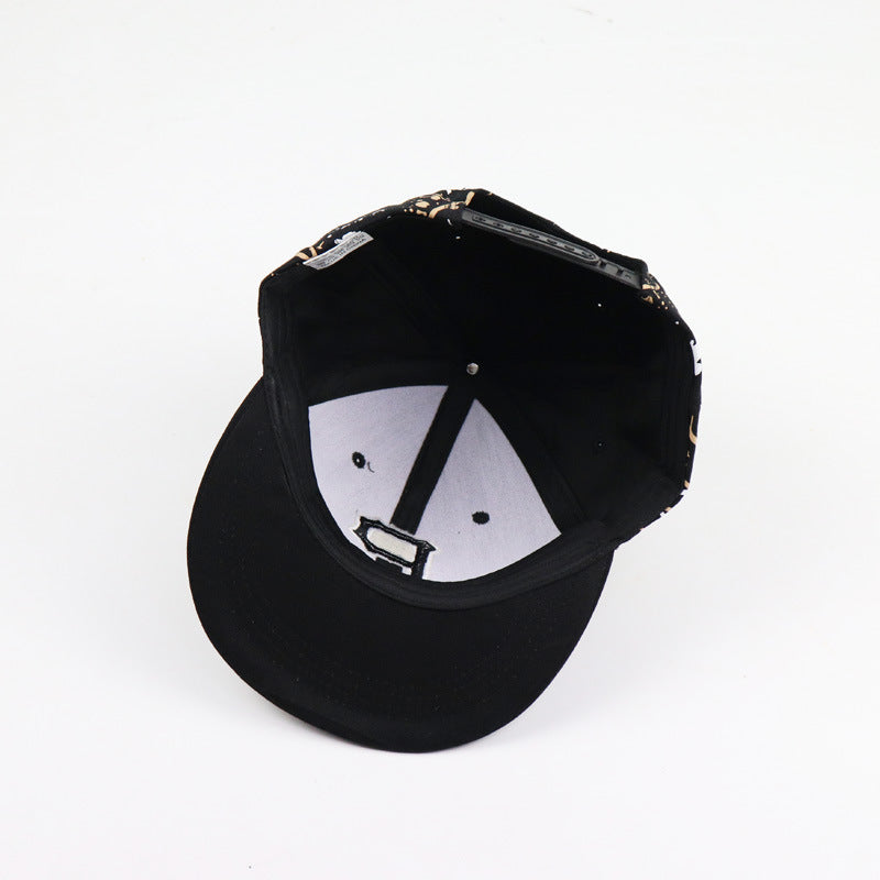 Hip Hop Alphabet Pattern Baseball Cap