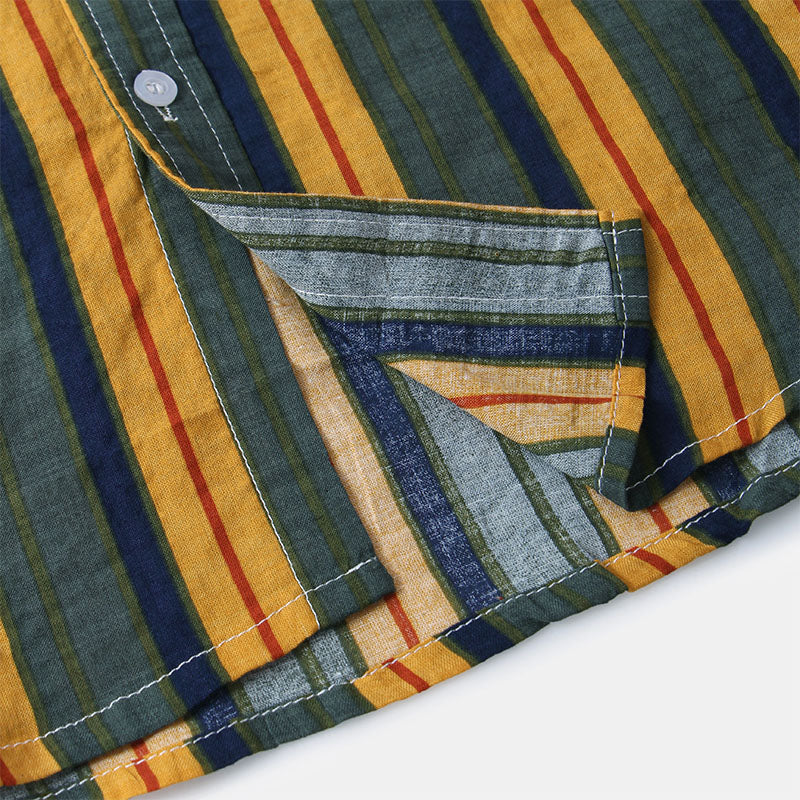 Casual Vacation Print Shirt