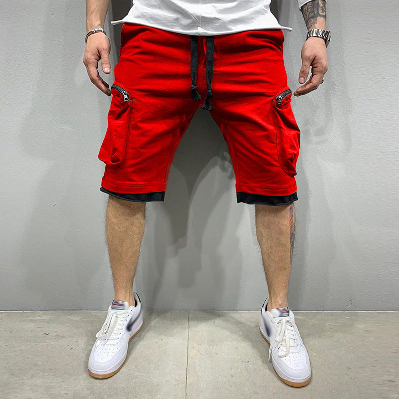 Sports Cropped Pants Multi-pocket Casual Cargo Shorts