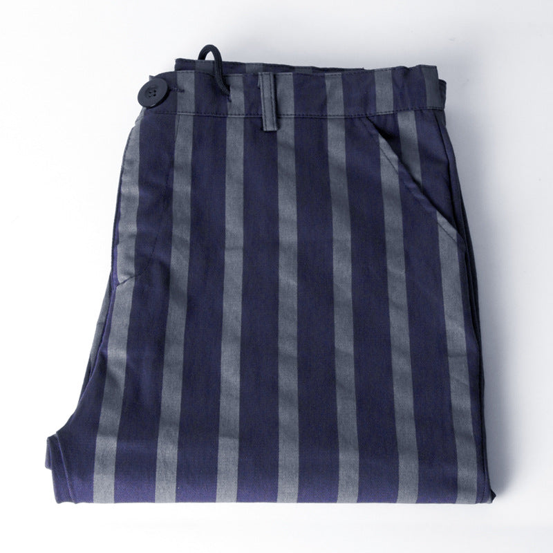 Double stripe casual chinos