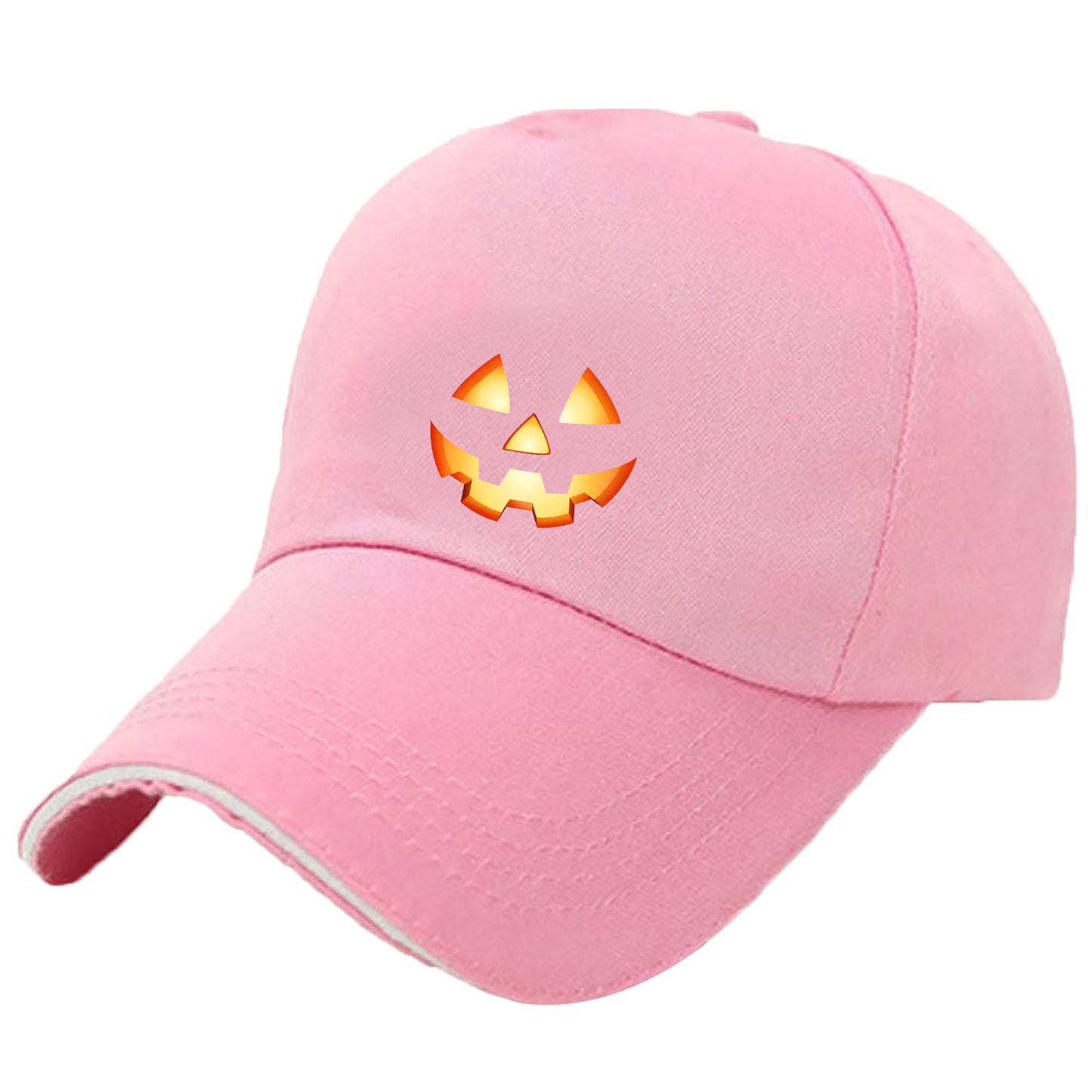 Halloween creative pumpkin grimace graphic hat