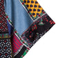 Cotton And Linen Printed Pocket Button-down Shirt