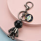 Space Robot Astronaut Pendant Retro Personality Keychain