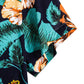 Cotton And Linen Printed Pocket Button-down Shirt