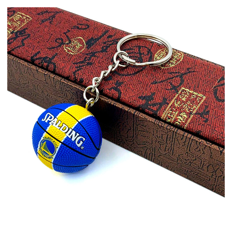 Ornament Handicraft Basketball Keychain