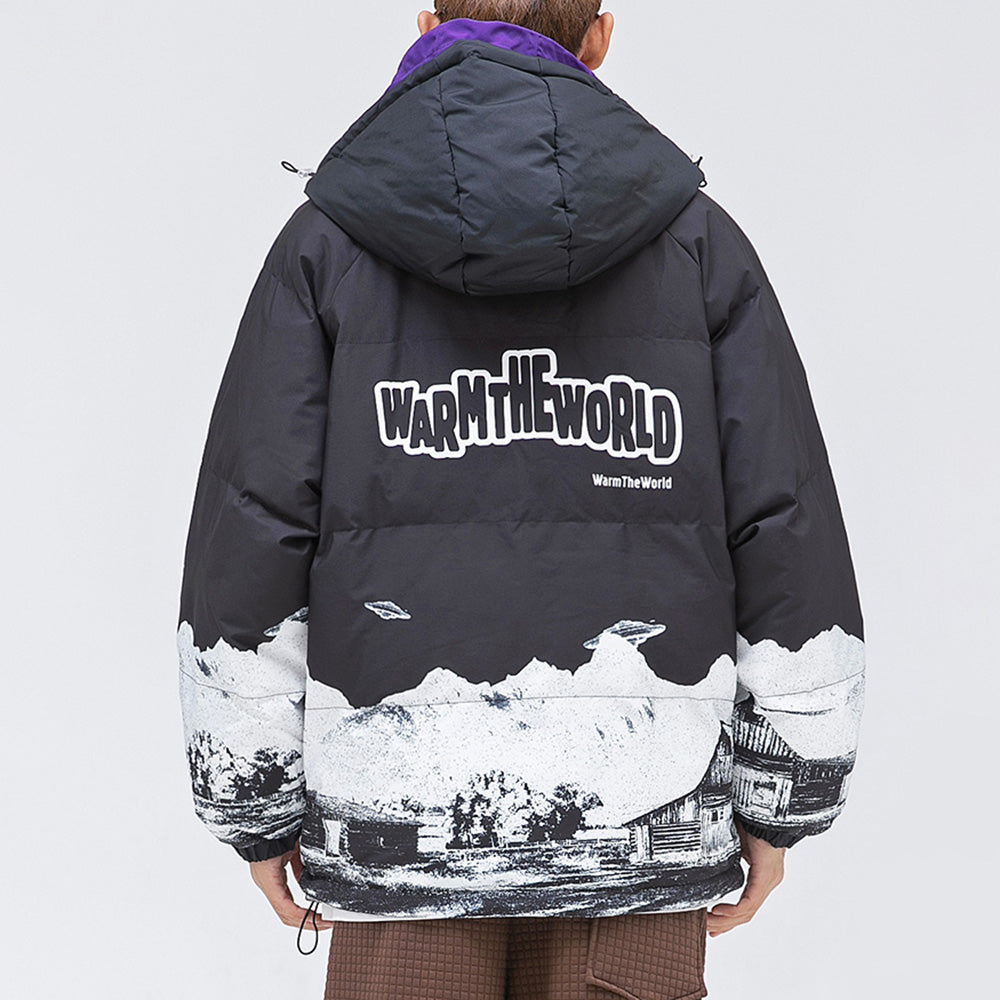 Men's Fashion Hoode Puffer Jackets