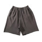 Kanye Style Vintage Streetwear Men's Cotton Shorts 400g