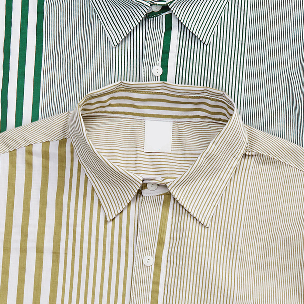 Loose Totem Print Casual Men's Short Sleeve Shirt