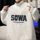 Letter Graphics Casual Loose Men's Sweatshirt