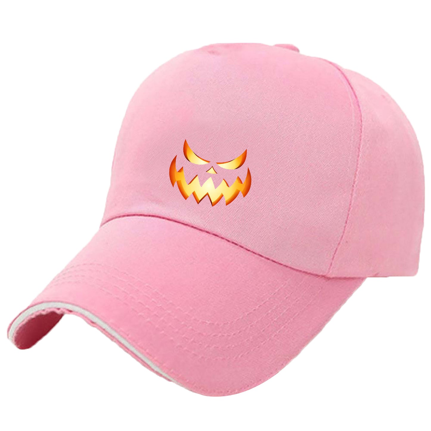 Halloween creative pumpkin grimace graphic hat