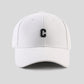 C Letter Embroidered Street Personality Adjustable Baseball Cap