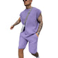 Athleisure Daily Loose Casual Men's Two Piece Suit