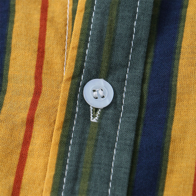Casual Vacation Print Shirt