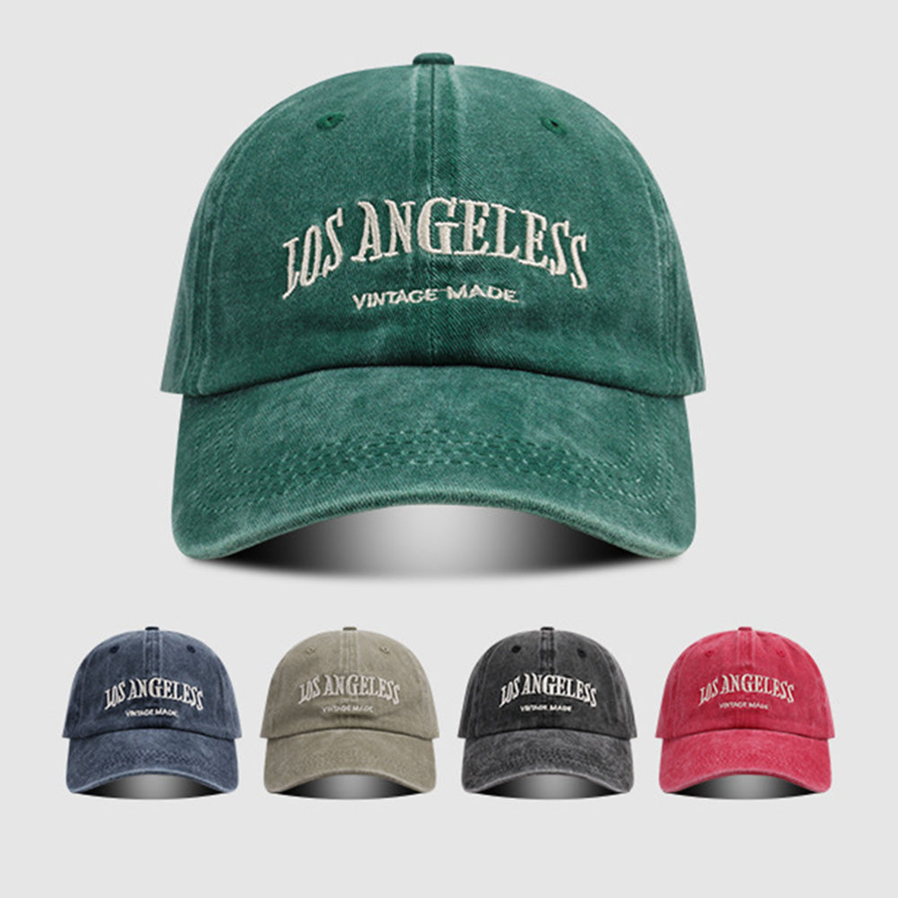 Los Angeles Vintage Distressed Embroidered Cap