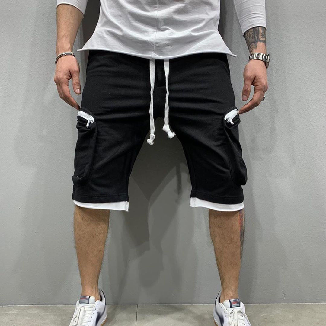 Sports Cropped Pants Multi-pocket Casual Cargo Shorts