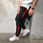 Sports Personality Casual Stitching Multi-pocket Overalls Trousers