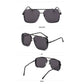 Steampunk Style Square Retro Trend Men's Sunglasses