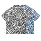 Loose Totem Print Casual Men's Short Sleeve Shirt