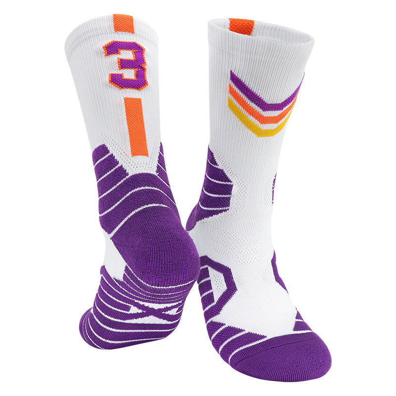 Men's Basketball Sports Crew Socks