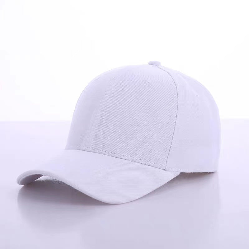 Plain Color Trend Personality Casual Baseball Cap