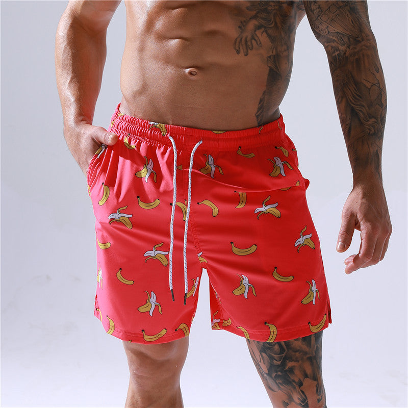 Men's Summer Loose Fit Drawstring Swim Pants