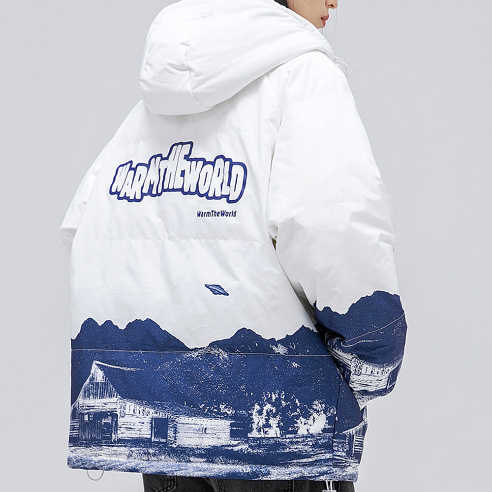 Men's Fashion Hoode Puffer Jackets