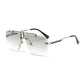 Frameless Vintage Men's Sunglasses